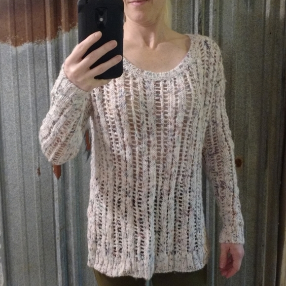 Rainbow Confetti American Eagle Sweater - Picture 3 of 12